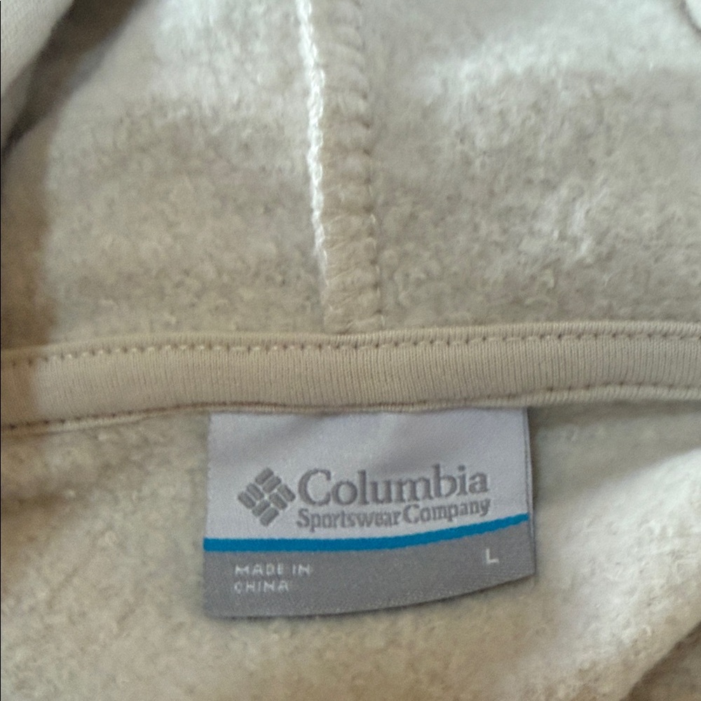 Columbia Men's Beige Mountain Hoodie - Picture 3 of 3